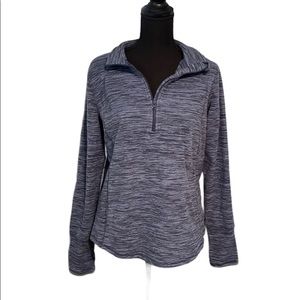 St. John’s Bay Blue fleece pullover - small